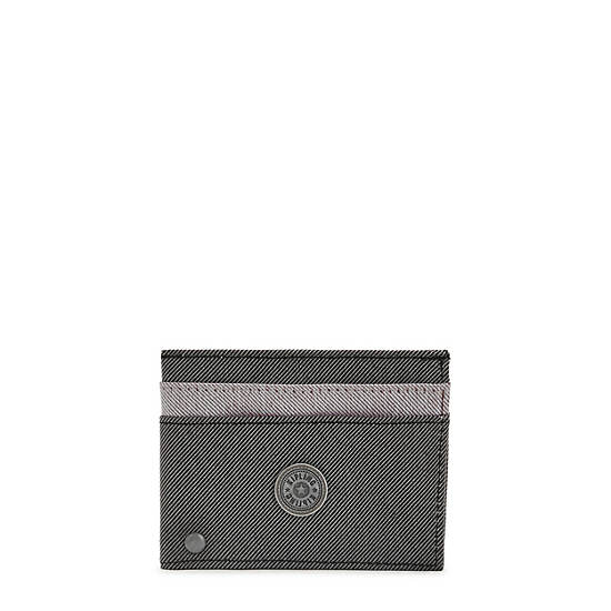 Sacs Kipling Jonas Card Case Grise Noir | FR 1072KO